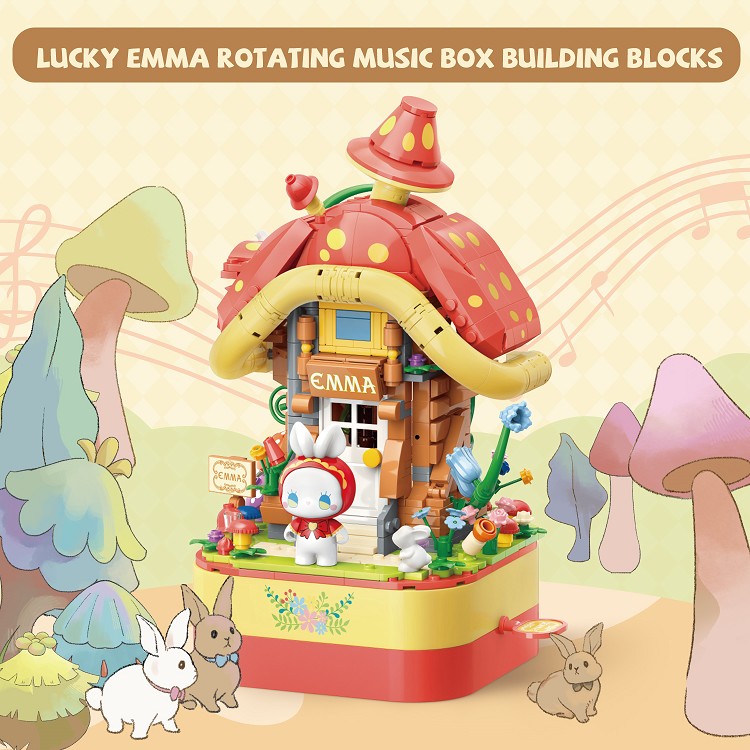 EMMA Mushroom House Building Blocks 9 width=800