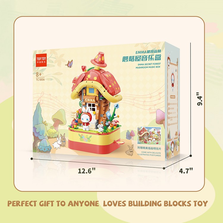 EMMA Mushroom House Building Blocks 14 width=800
