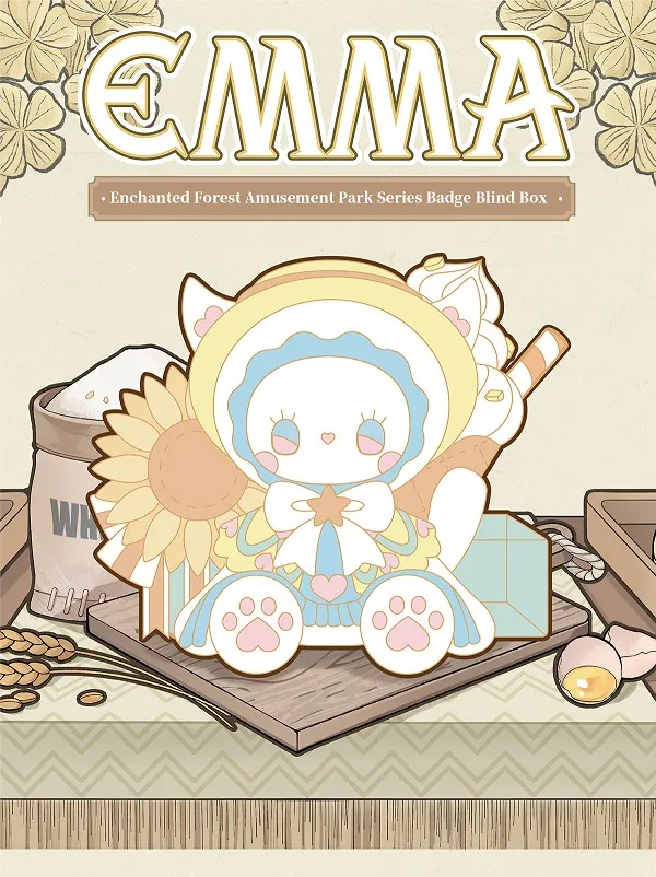 Enchanted Forest Amusement Park Series Cute Badge Reels Blind Box 15 format,webp