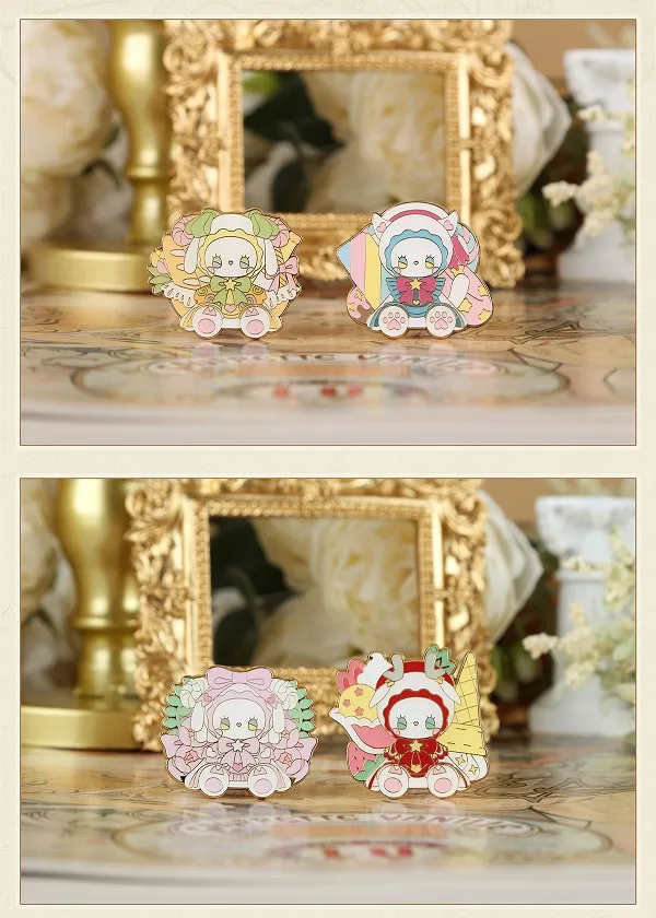 Enchanted Forest Amusement Park Series Cute Badge Reels Blind Box 20 format,webp