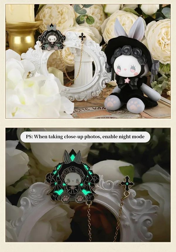 Enchanted Forest Amusement Park Series Cute Badge Reels Blind Box 22 format,webp