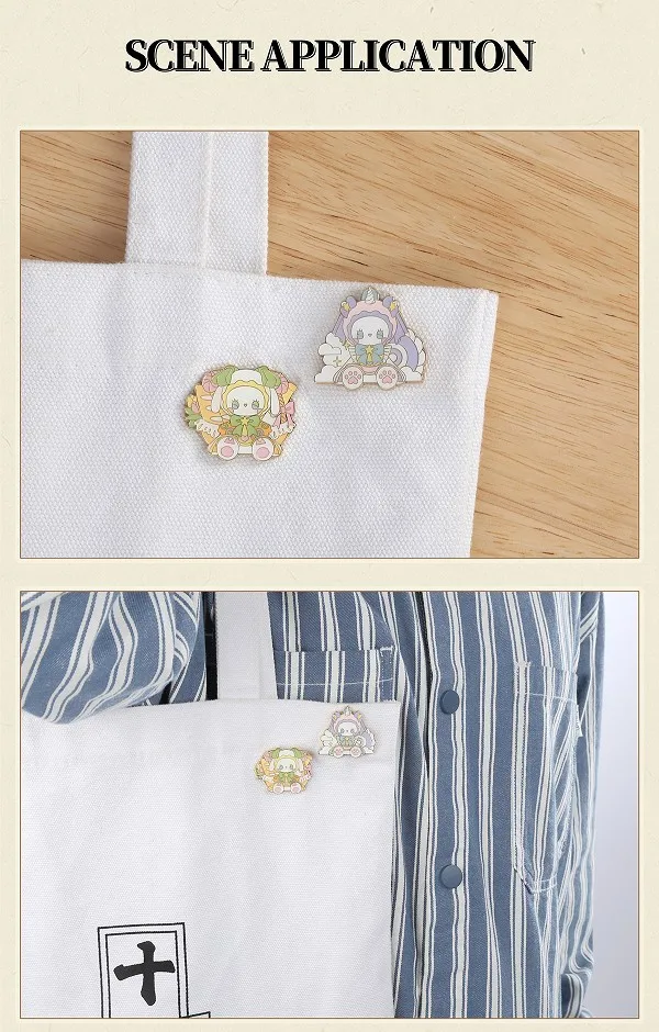 Enchanted Forest Amusement Park Series Cute Badge Reels Blind Box 23 format,webp