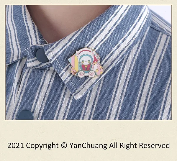 Enchanted Forest Amusement Park Series Cute Badge Reels Blind Box 24 format,webp