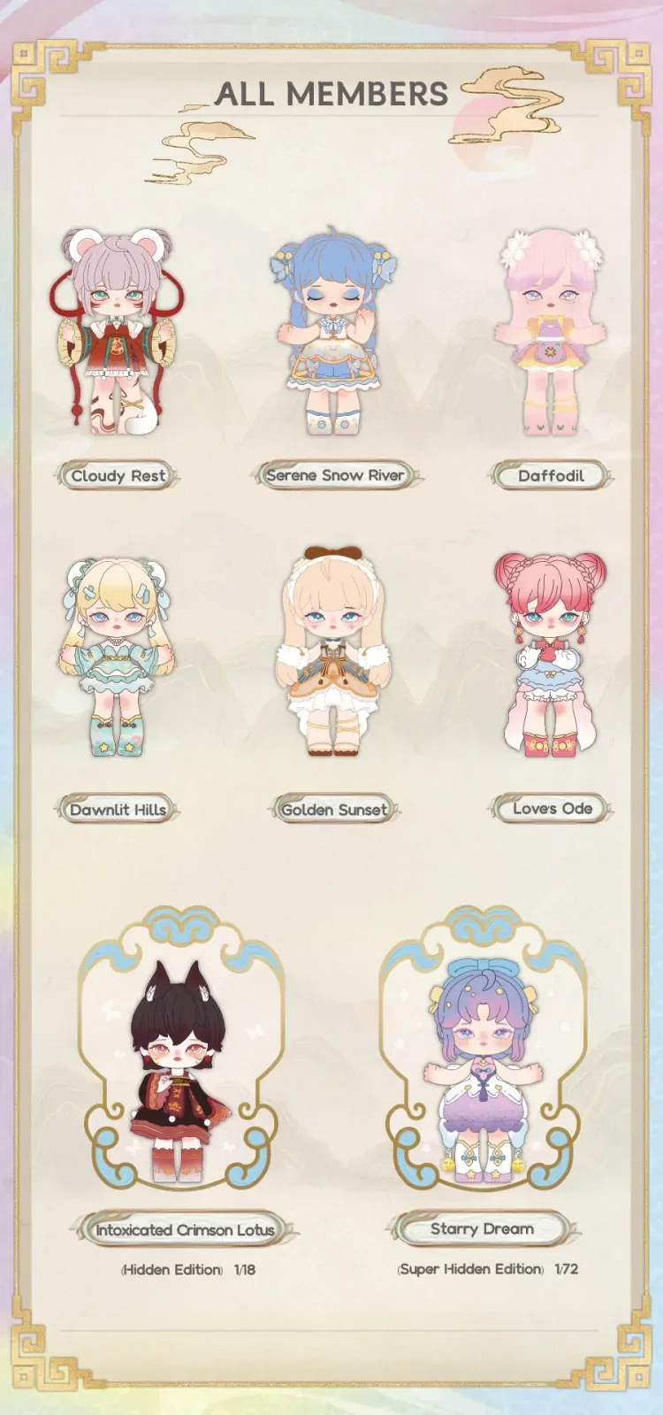 MISYA Incredible Dreaming Series blind box 16 format,webp