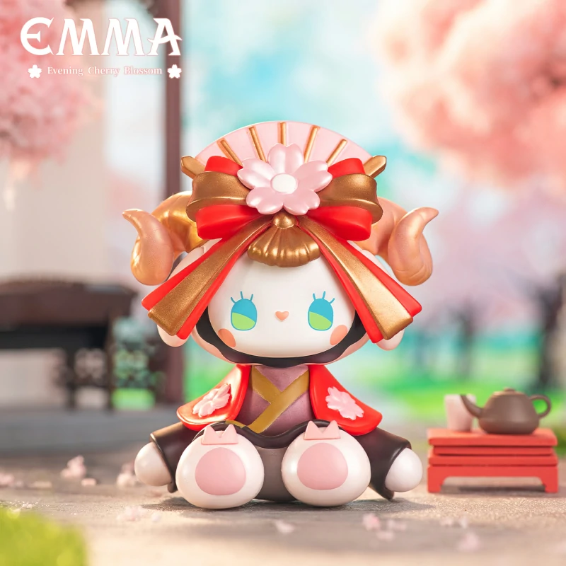 ポップマート　EMMA園遊会シリーズ 8個セット EMMA Cherry Blossom Building Blocks - LUCKY EMMA