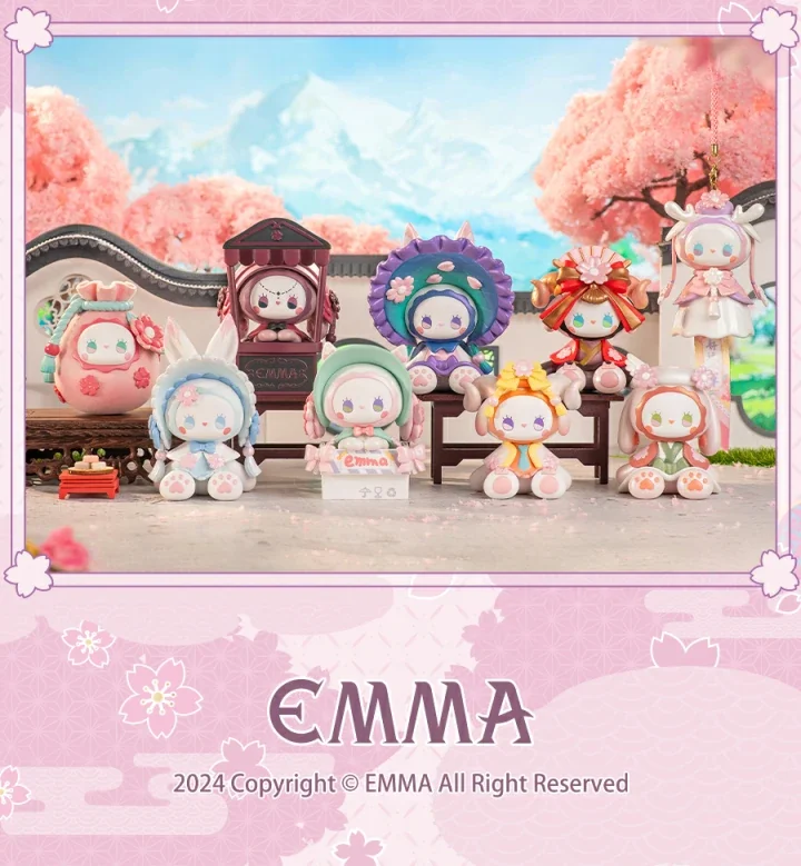 EMMA Secret Forest Evening Cherry Blossom Series 65 format,webp
