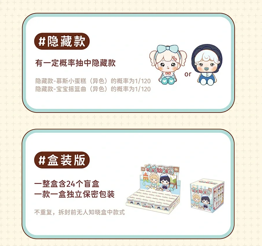 Annabelle & Mee Mee Moe Kindergarten Series blind box 17 format,webp