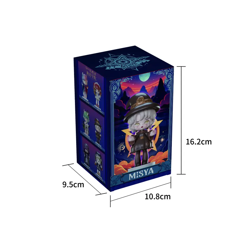Emma Misya Incredible Magic Academy Blind Box – 1 Figurine Aléatoire (14 Cm) – 6 Designs + 2 Rares – Collection Kawaii