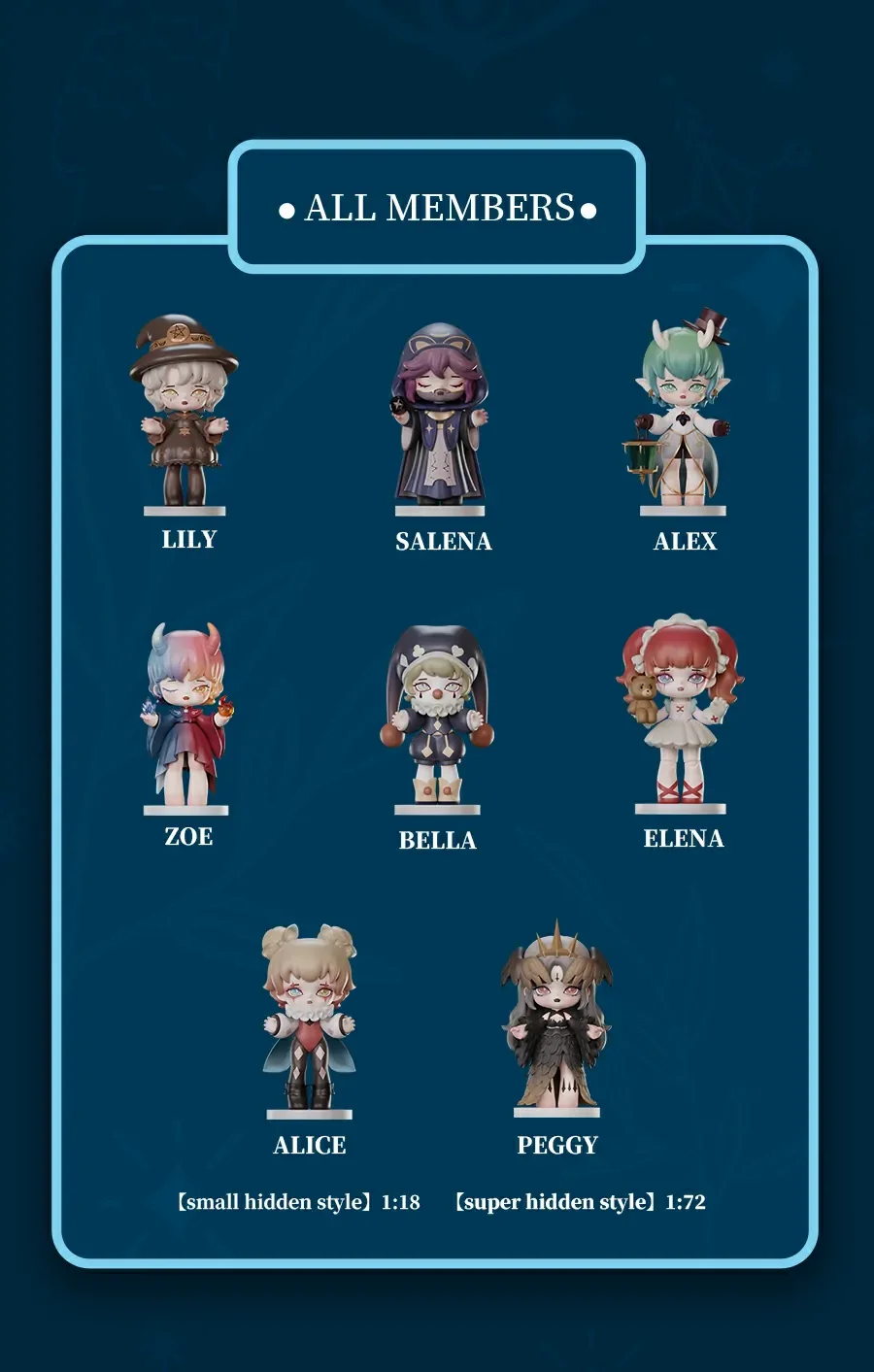 MISYA Incredible Magic academy series blind box 18 format,webp