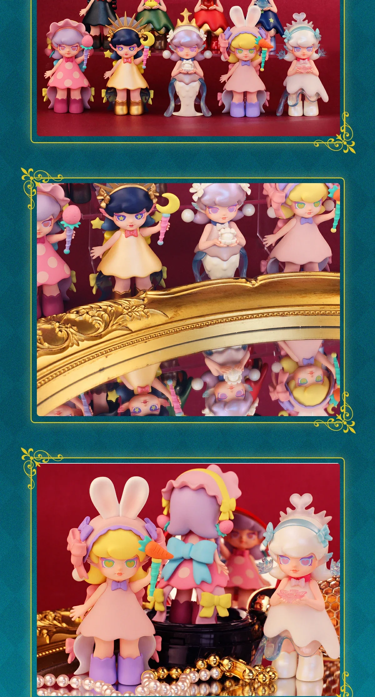 Ruby Magic Mirror Princess series Ruby blind box 40 format,webp