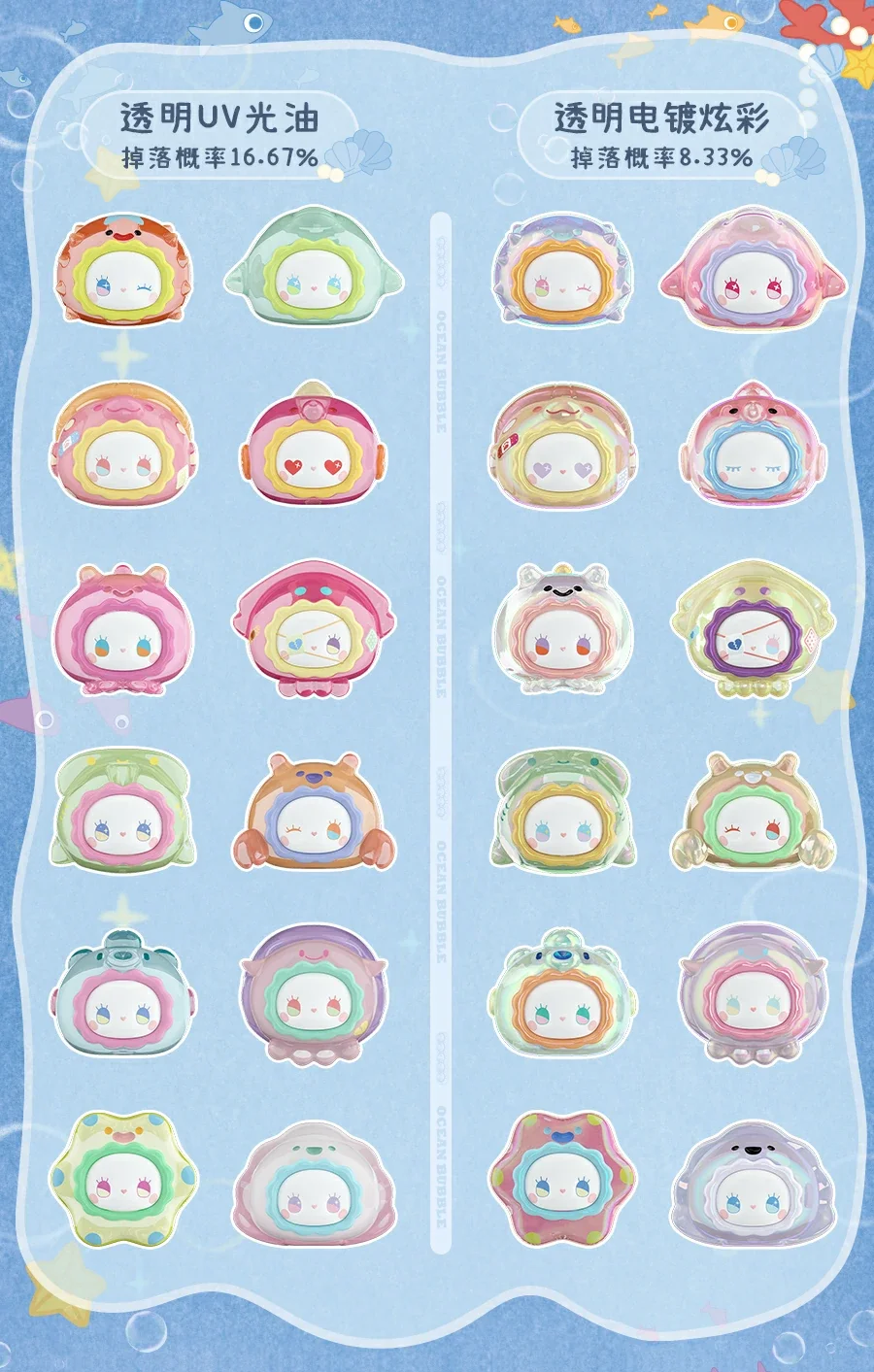 Emma ocean bubble Beans series blind box 66 format,webp