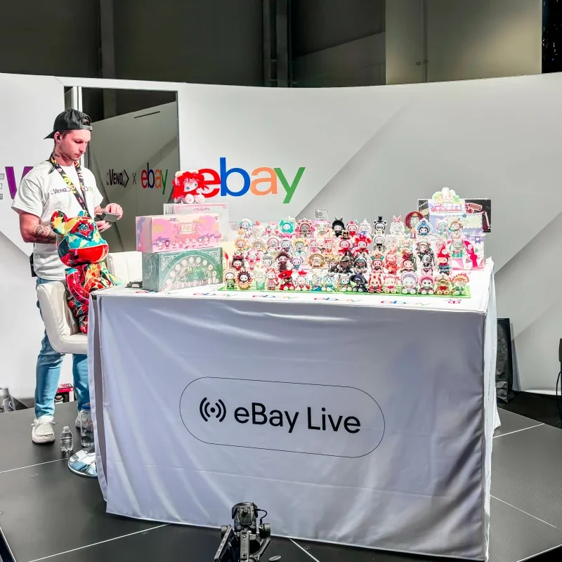 Lucky EMMA Exhibits at The Expo at World Market Center DesignerCon in the USA 8 format,webp