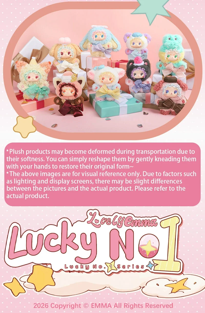 LOVELY EMMA LUCKY No.1 Series Blind Box 50 format,webp