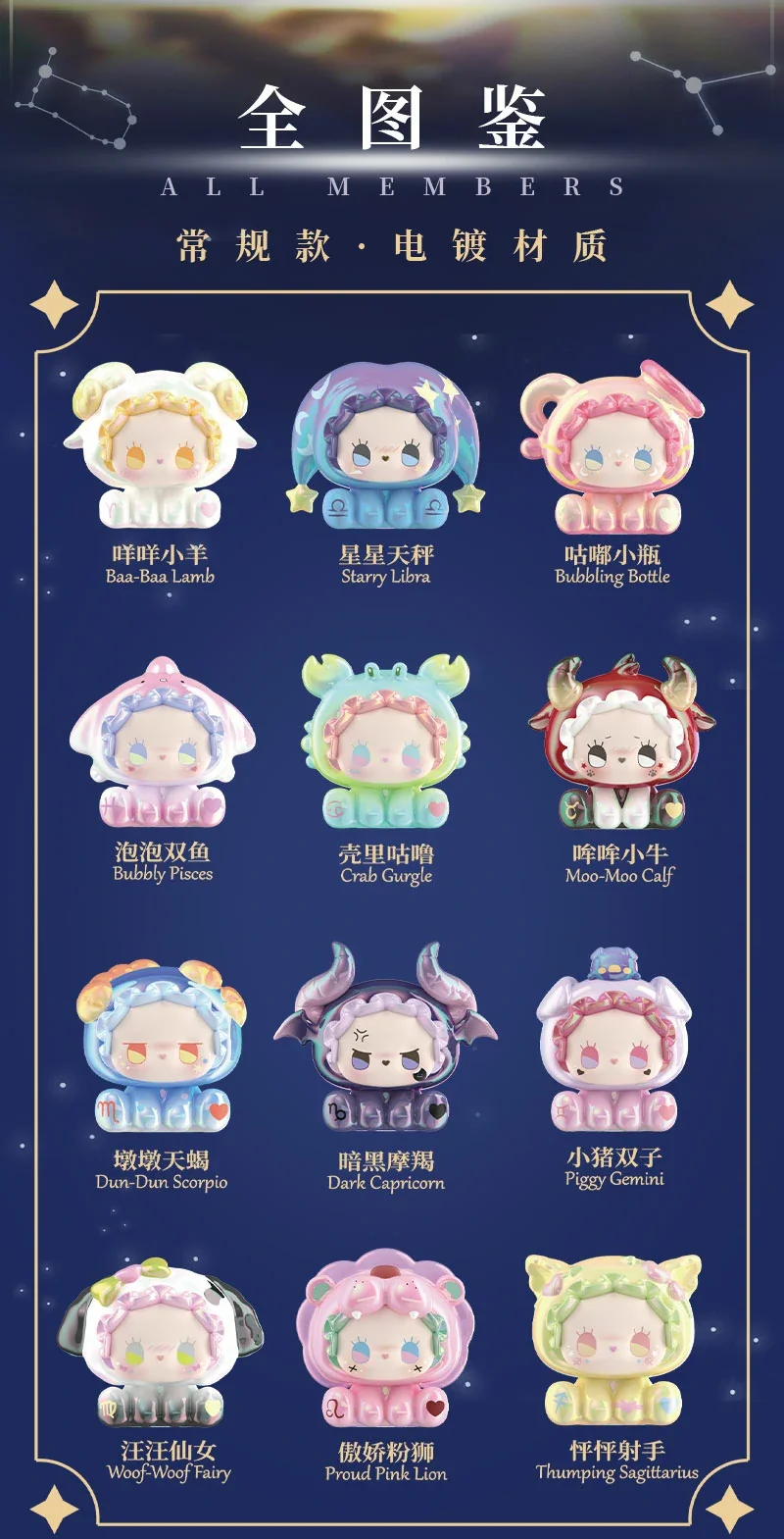 EMMA Hey Zodiac Series Blind Box 42 format,webp