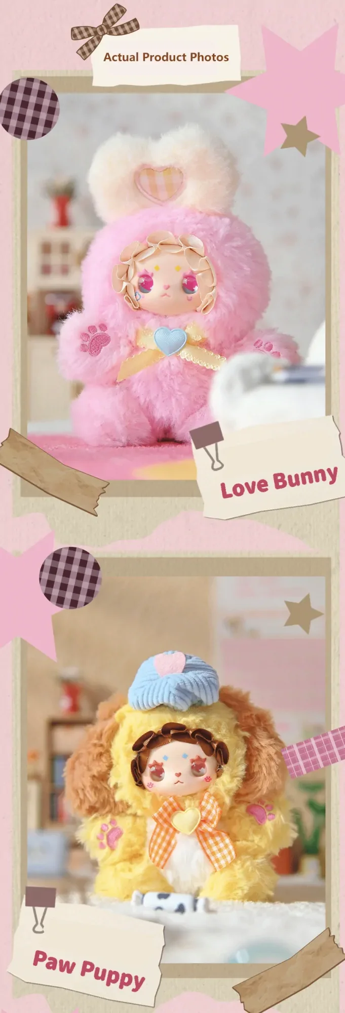 Lovely Emma Hugging Series Plush Blind Box 16 format,webp